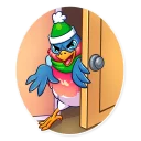 😈-Chris the Bullfinch, Telegram Sticker