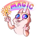 ✨-Christmas Dog, Telegram Sticker