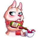😒-Christmas Dog, Telegram Sticker