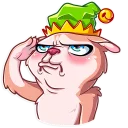 👌-Christmas Dog, Telegram Sticker