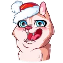 😀-Christmas Dog, Telegram Sticker