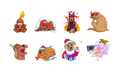 hristmas Dogs
