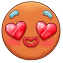 😍-Gingy, Telegram Sticker