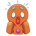 😨-Gingy, Telegram Sticker