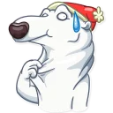 😳-hristmas is oming, Telegram Sticker
