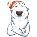 😐-hristmas is oming, Telegram Sticker