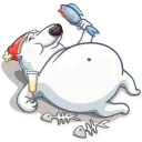 🐟-hristmas is oming, Telegram Sticker