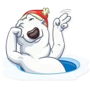 👋-hristmas is oming, Telegram Sticker