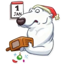 💸-hristmas is oming, Telegram Sticker