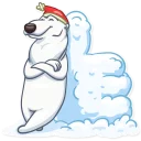 👍-hristmas is oming, Telegram Sticker