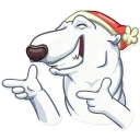 👈-hristmas is oming, Telegram Sticker
