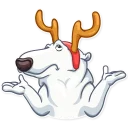🤷-hristmas is oming, Telegram Sticker