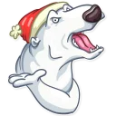 😡-hristmas is oming, Telegram Sticker