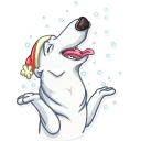 ❄-hristmas is oming, Telegram Sticker