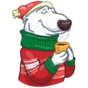 ☕-hristmas is oming, Telegram Sticker