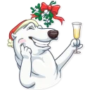 😙-hristmas is oming, Telegram Sticker