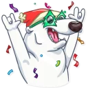 😎-hristmas is oming, Telegram Sticker