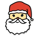 😀-Christmas mood, Telegram Sticker