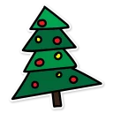 💛-Christmas mood, Telegram Sticker