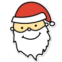 😃-Christmas mood, Telegram Sticker