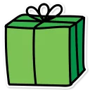 😱-Christmas mood, Telegram Sticker