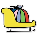 😎-Christmas mood, Telegram Sticker