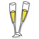 👂-Christmas mood, Telegram Sticker