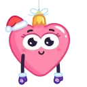 😘-Christmas Ornaments, Telegram Sticker