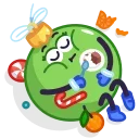😋-Christmas Ornaments, Telegram Sticker