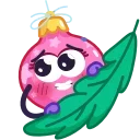 😅-Christmas Ornaments, Telegram Sticker