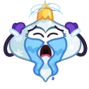 😭-Christmas Ornaments, Telegram Sticker