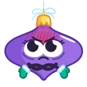 😒-Christmas Ornaments, Telegram Sticker