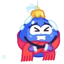 🥶-Christmas Ornaments, Telegram Sticker