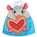 ❤️-Little Hygge, Telegram Sticker