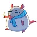 😒-Little Hygge, Telegram Sticker