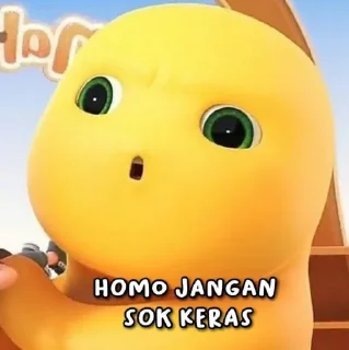 👎-si kuning, Telegram Sticker
