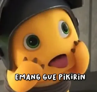 😝-si kuning, Telegram Sticker