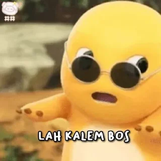 👌-si kuning, Telegram Sticker