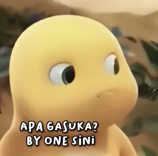 🤨-si kuning, Telegram Sticker