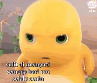 🙇‍♂-si kuning, Telegram Sticker