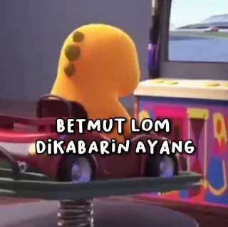 😔-si kuning, Telegram Sticker