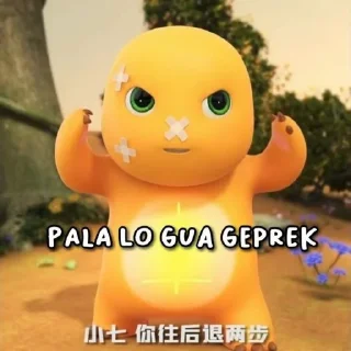 🤬-si kuning, Telegram Sticker