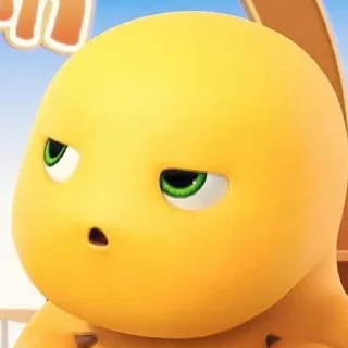 😏-si kuning, Telegram Sticker