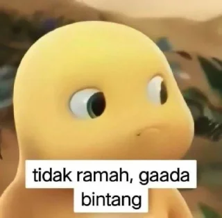 👎-si kuning, Telegram Sticker