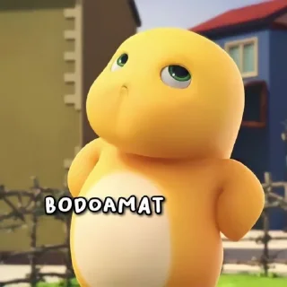 🤗-si kuning, Telegram Sticker
