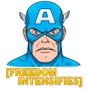 😤-60's Captain America, Telegram Sticker