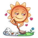 ❤-Classy weather!, Telegram Sticker