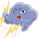 ⚡-Weather Moods, Telegram Sticker