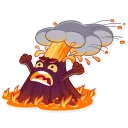 🌋-Weather Moods, Telegram Sticker