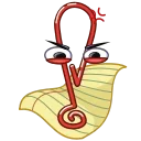 😡-Clippy, Telegram Sticker